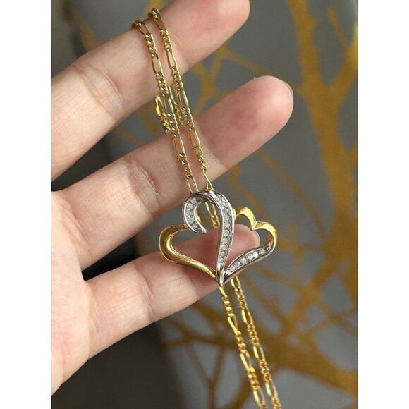 Gorgeous Diamond Heart Necklace - Picture 2 of 7